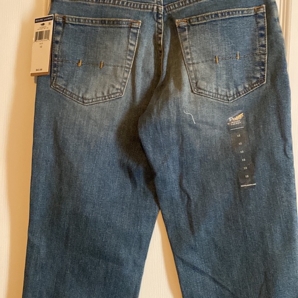POLO RALPH LAUREN blue  size 12 kids Jean - Picture 2 of 6